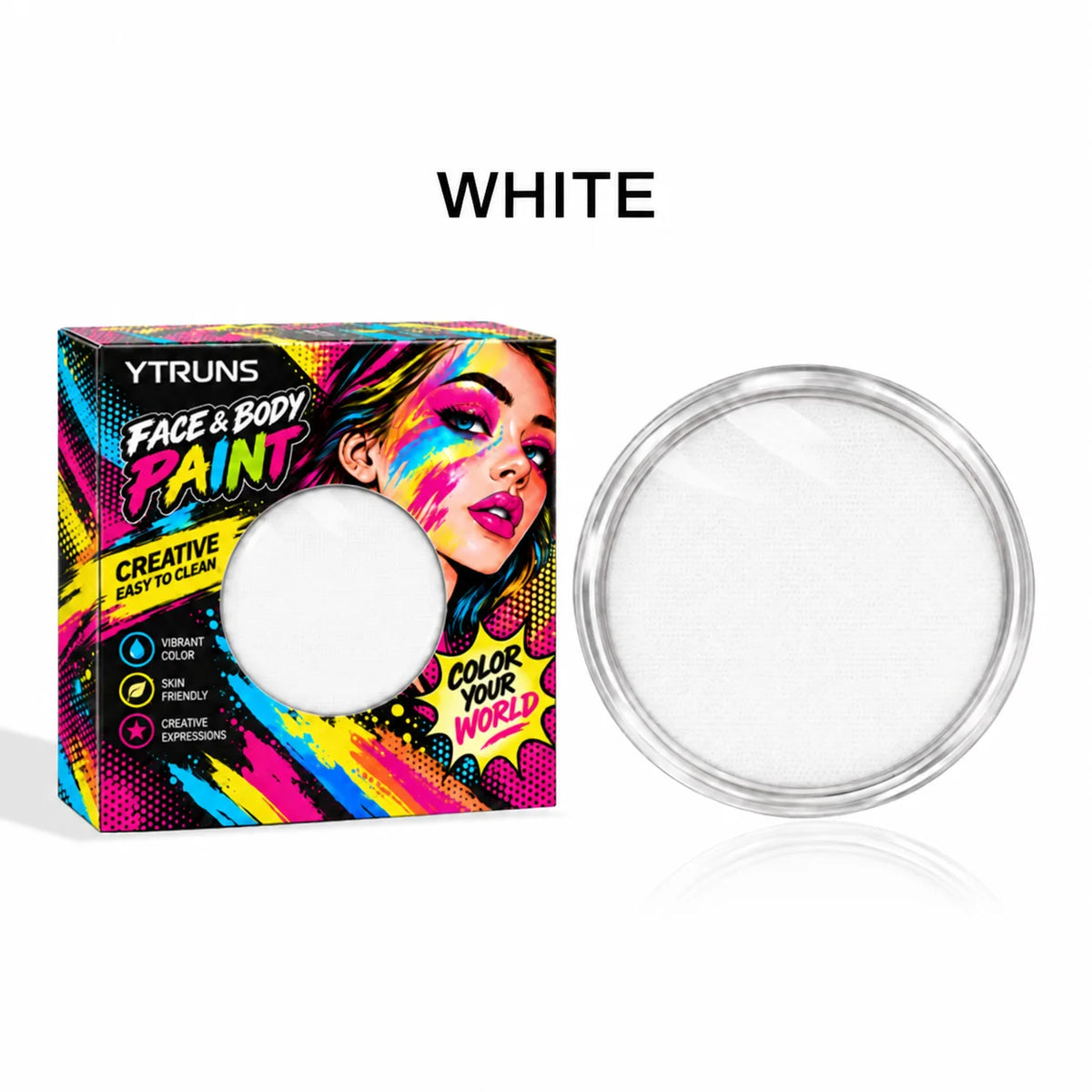 Christmas Face & Body Paint – Water-Soluble Makeup Palette