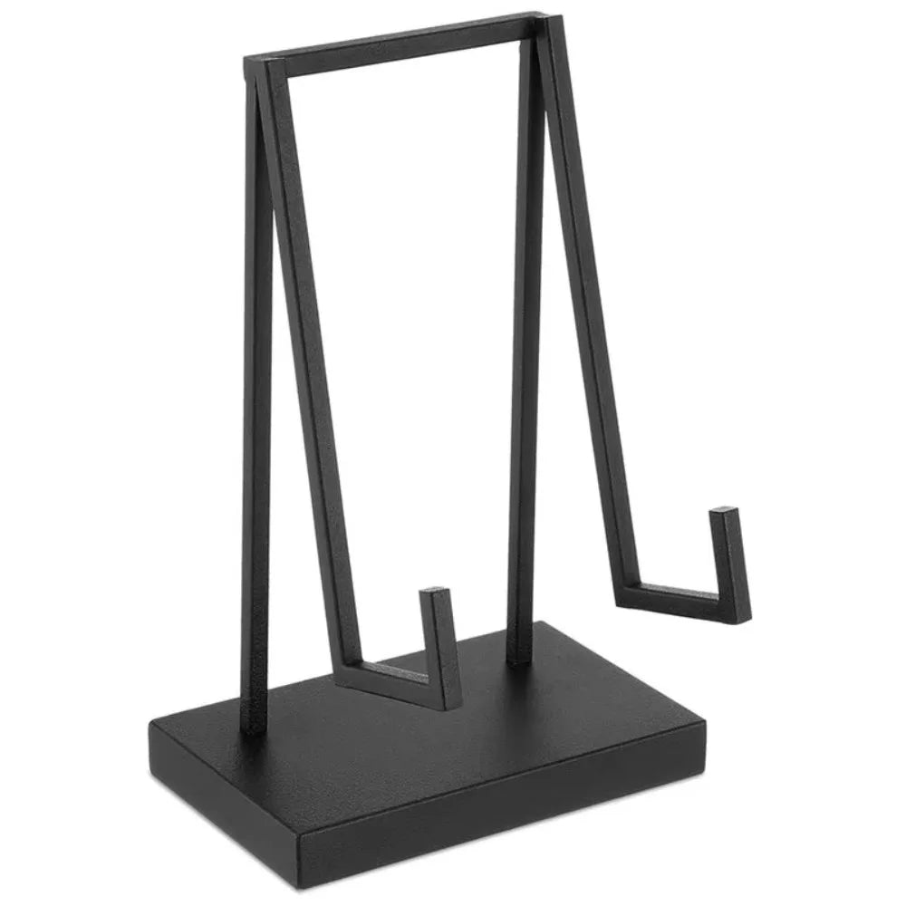 Modern Black Metal Easel Picture Frame Stand – Tabletop Art Display