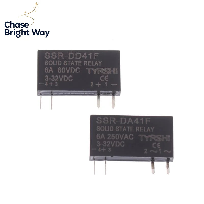 SSR Solid State Relay 3-32VDC 6A DIN Rail DC to DC Module