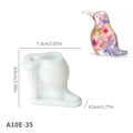 3D Bird Silicone Mold – DIY Candle Resin Soap Casting Mould