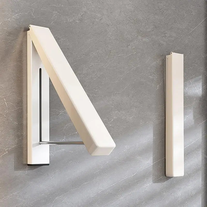 Wall-Mounted Folding Clothes Drying Rack | Space-Saving Laundry