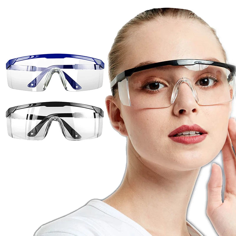 5-Pack Safety Goggles – Anti-Fog Dustproof Clear Lens Protection