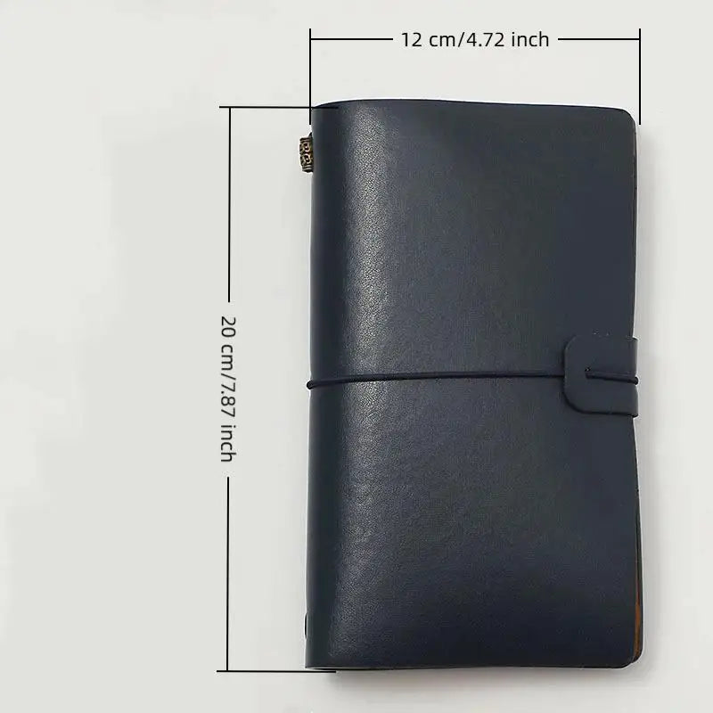 Vintage Faux Leather Refillable Notebook | Loose Leaf Journal