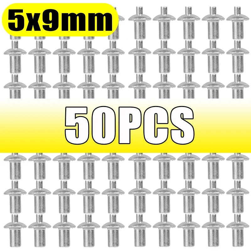 Aluminum Alloy Hammer Drive Expansion Rivets – Wall Fasteners