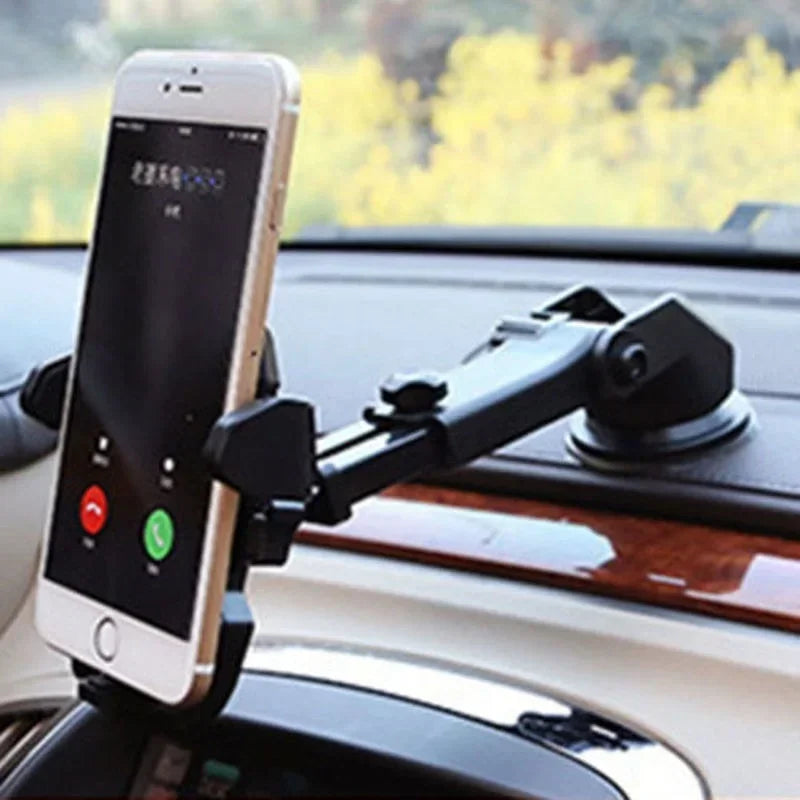 Universal Car Phone Mount – 360° Windshield Dashboard Holder