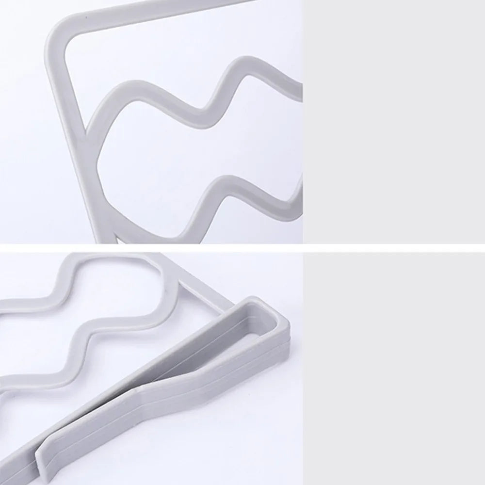 Plastic Shelf Dividers – Wardrobe, Cabinet & Bookcase Organizer