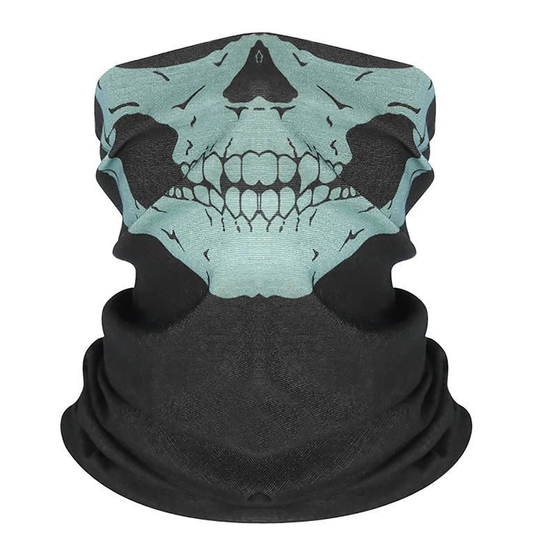Skull Balaclava Face Mask – Motorcycle UV & Wind Shield