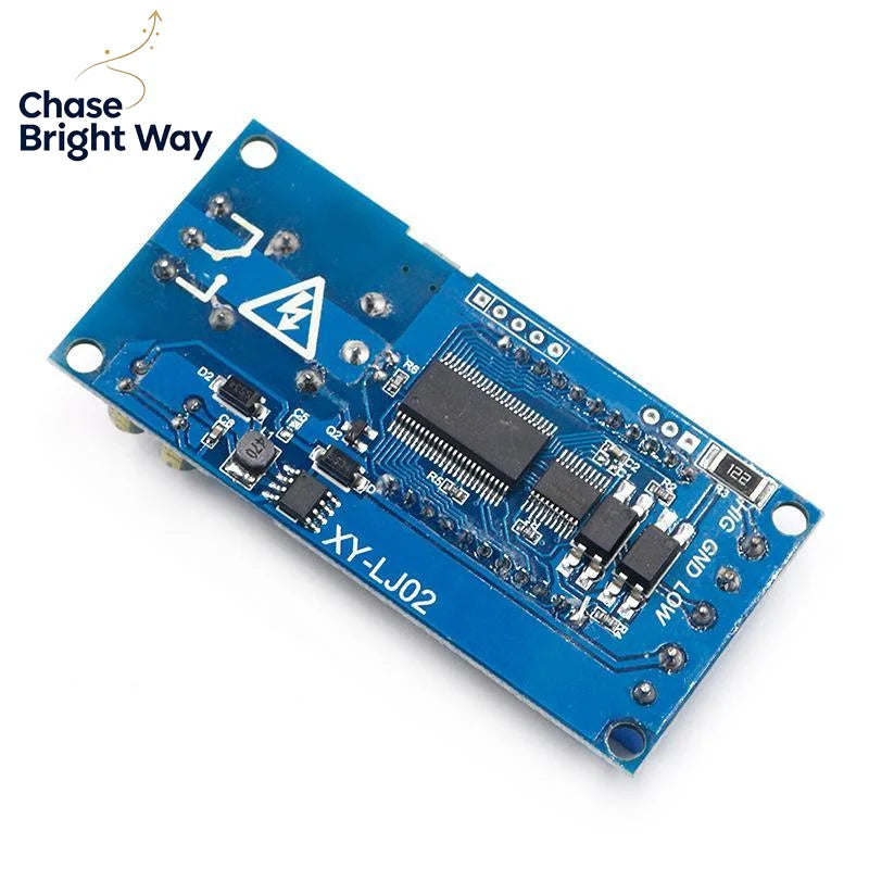Time Delay Relay Module 6-30V LCD Programmable Timer Switch