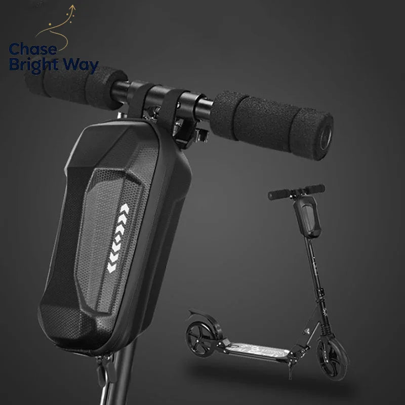 Waterproof Electric Scooter Handlebar Bag – EVA+PU with Lid