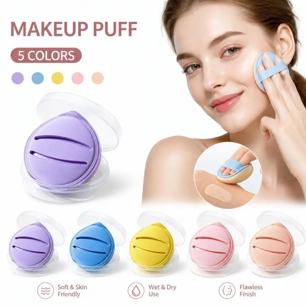 Extra Large Marshmallow Powder Puff – Wet & Dry Makeup Sponge