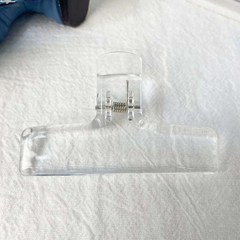 Transparent Acrylic Spring Clips | Minimalist Stationery Clips