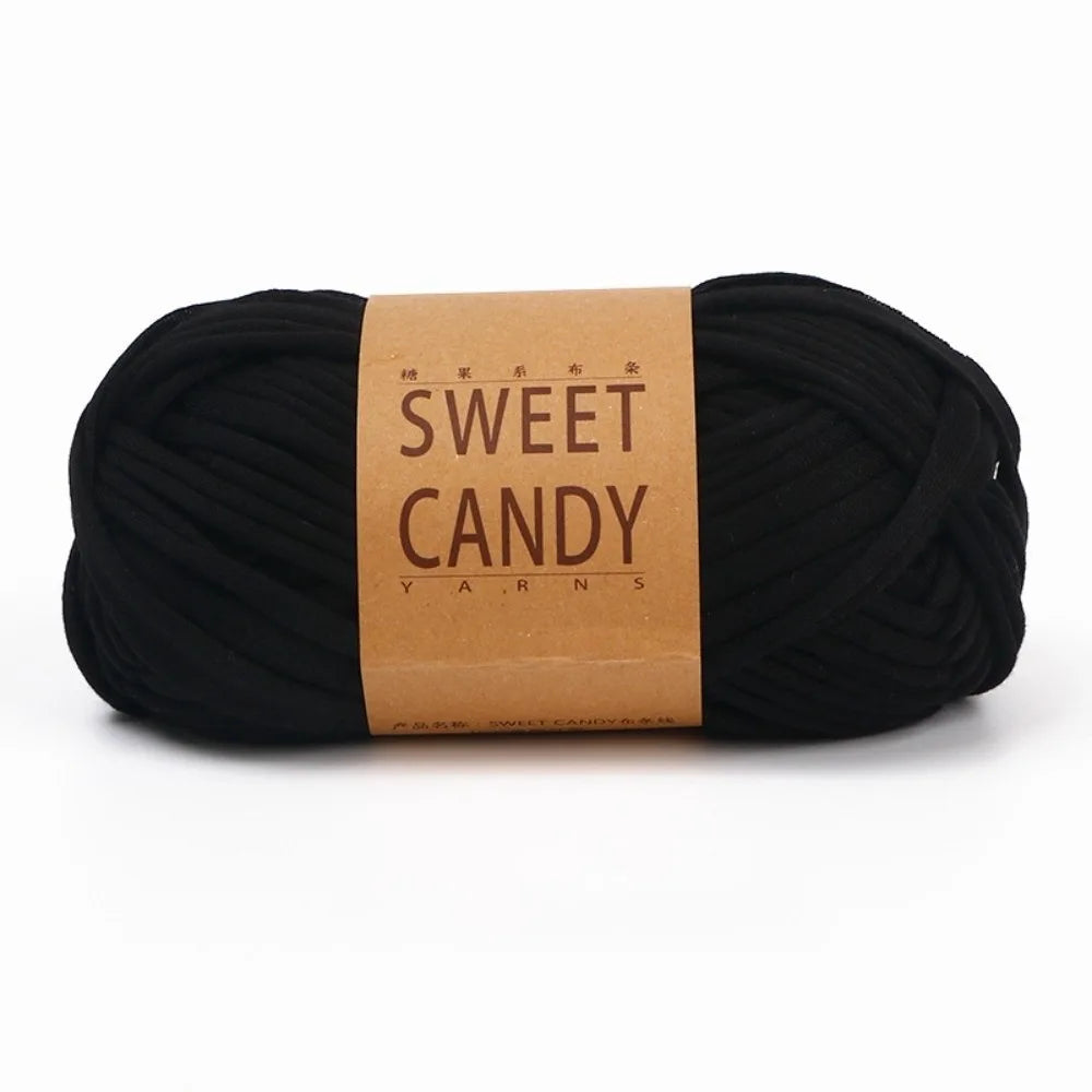 100g Chunky T-Shirt Yarn – Elastic Washable Fabric Strip Yarn