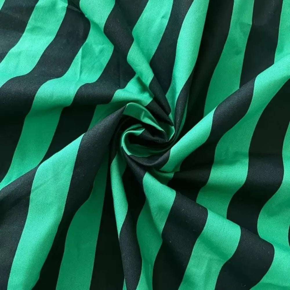 Vertical Stripes Challie Fabric 150×100cm | Sewing Material