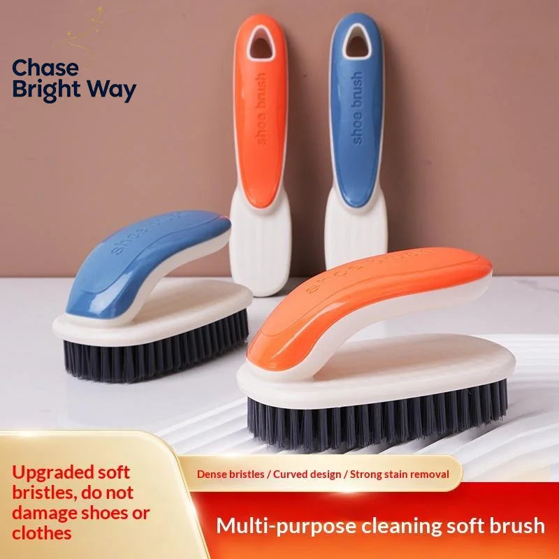 Soft PP Bristle Cleaning Brush Set – Shoes, Clothes & Home