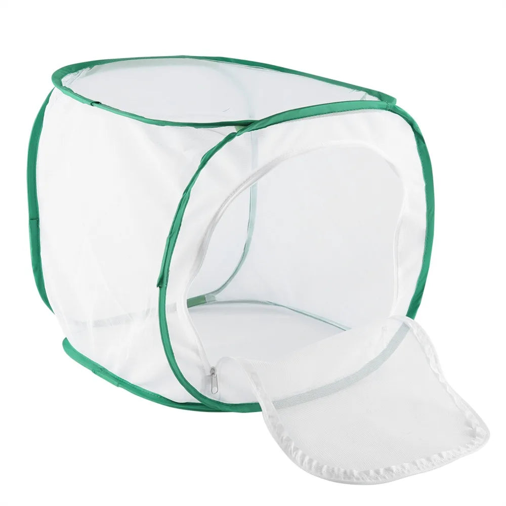 Foldable Pop-Up Butterfly Habitat Cage – Ventilated Insect Enclosure