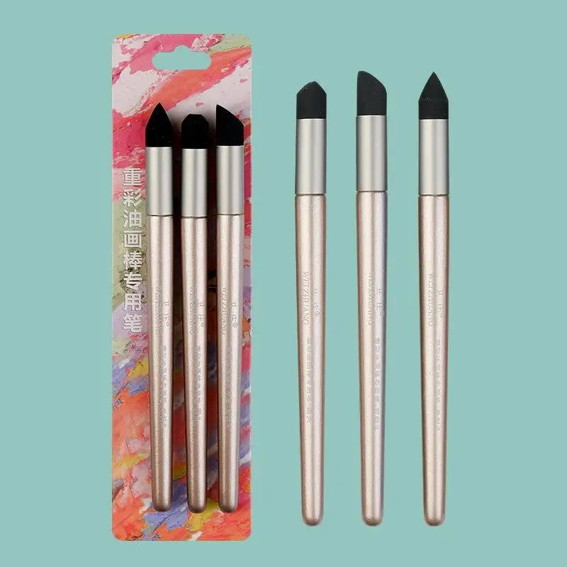 Sponge Smudge Blending Stumps – Multi-Shape Art Pens 2/3Pcs