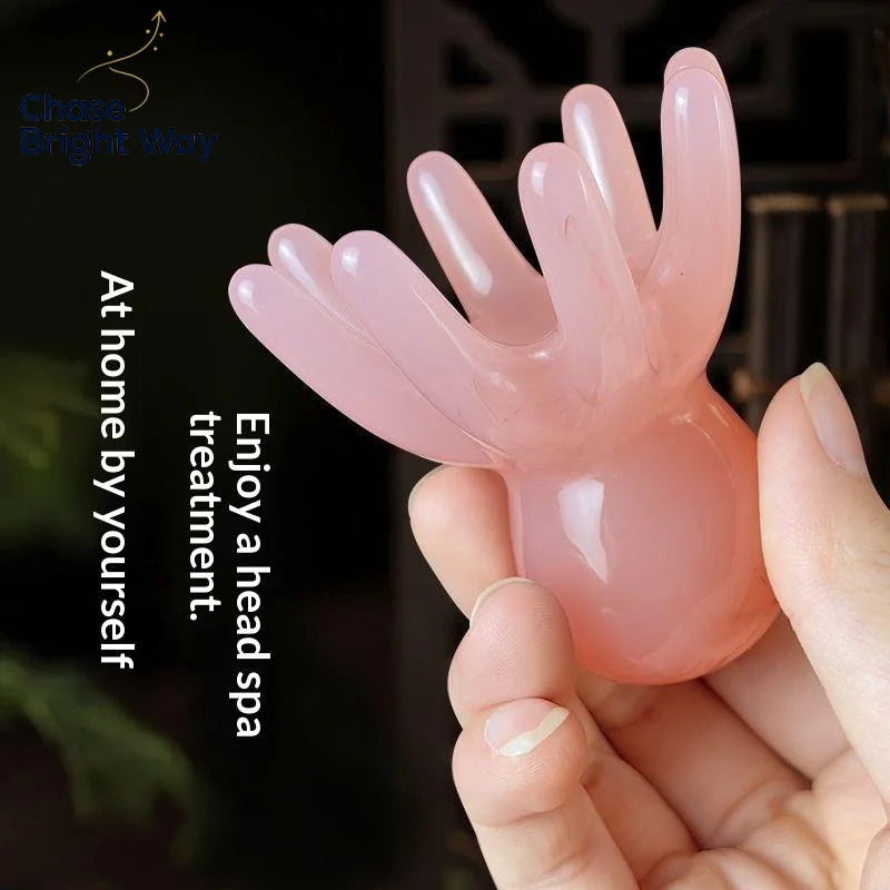 Resin Octopus Gua Sha Massage Comb – 2-Pack Scalp Tool