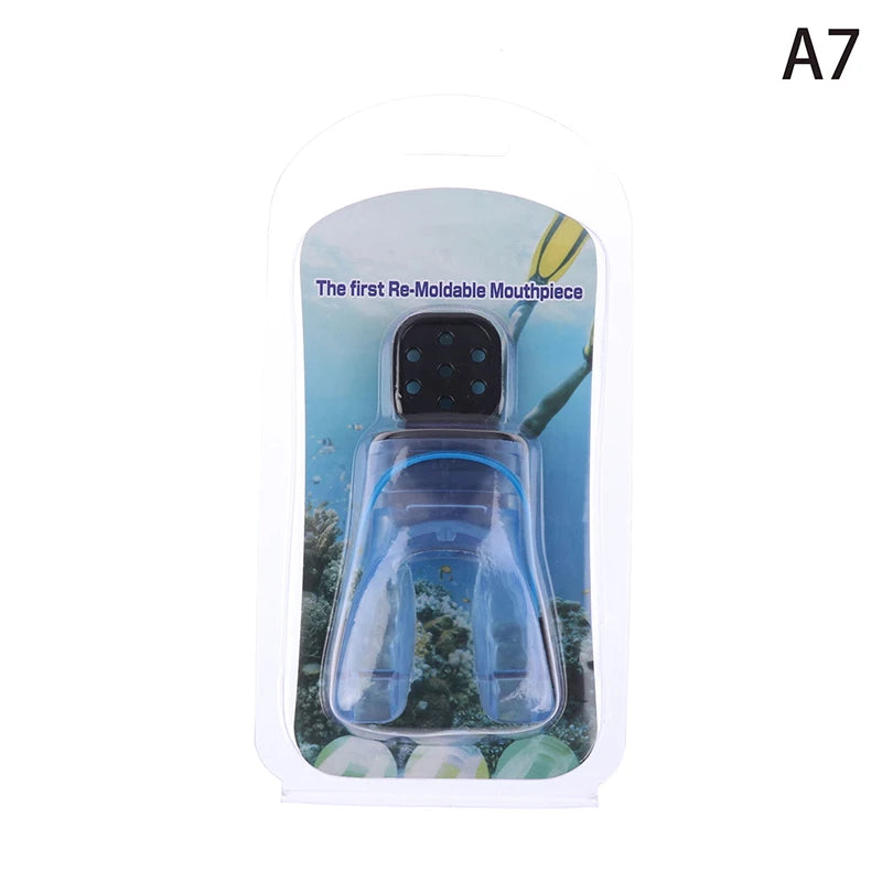 Silicone Scuba Snorkel Mouthpiece – Moldable Bite Regulator