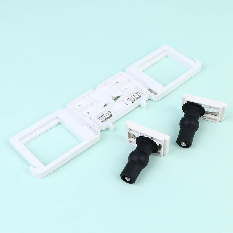 Toilet Seat Fixing Plate Buckle & Expansion Screws Kit