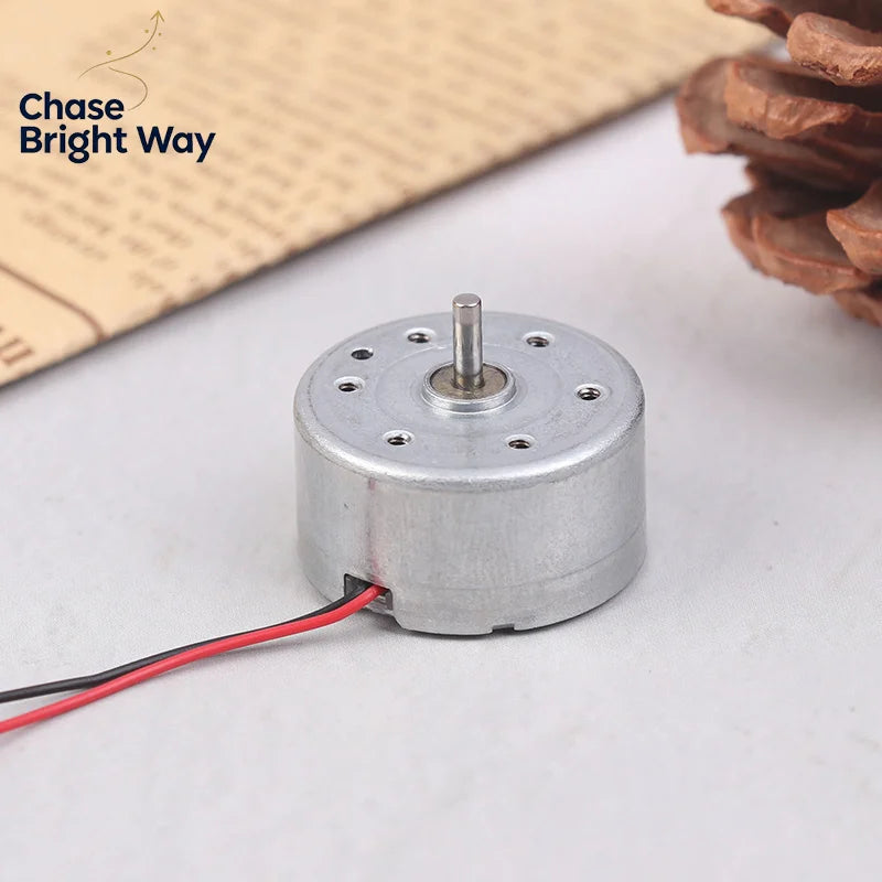 RF-300 Mini DC Spindle Motor 1.5V–6V 7250RPM | DIY Solar Toy