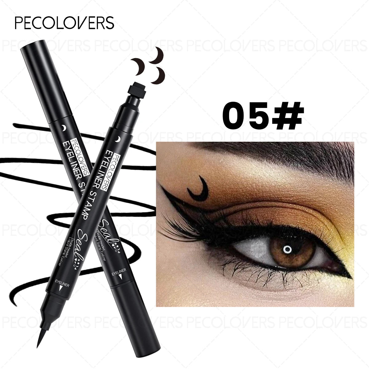 Waterproof Liquid Eyeliner – Double-Ended Cute Stamp | SAMMY
