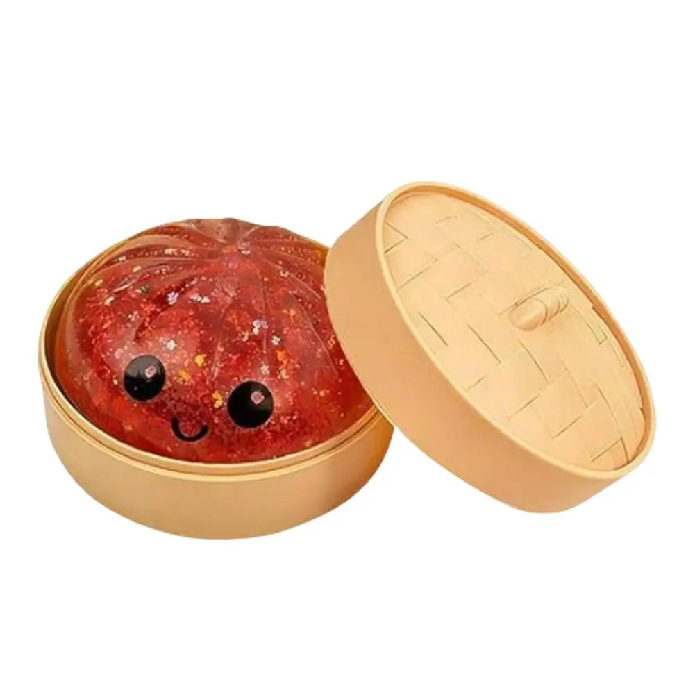 Squishy Dumpling Stress Ball – Slow Rebound Sensory Toy 10cm