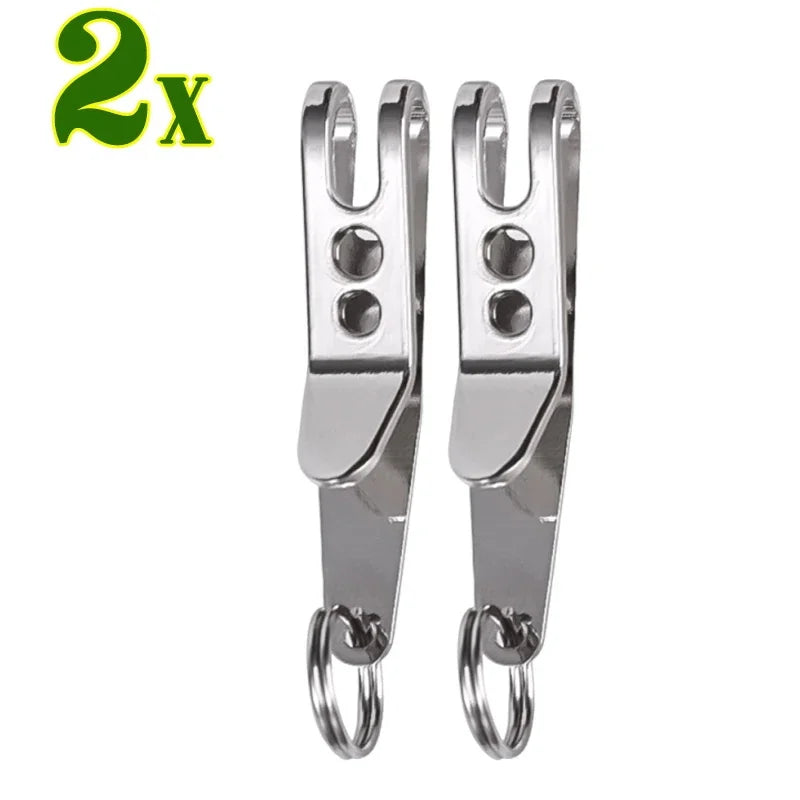Zinc Alloy Carabiner Snap Hook – EDC Keychain Quicklink Clip