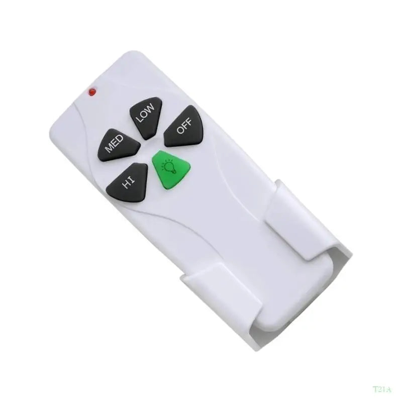 T21A Ceiling Fan Remote – 3-Speed & Light Dimmer Control