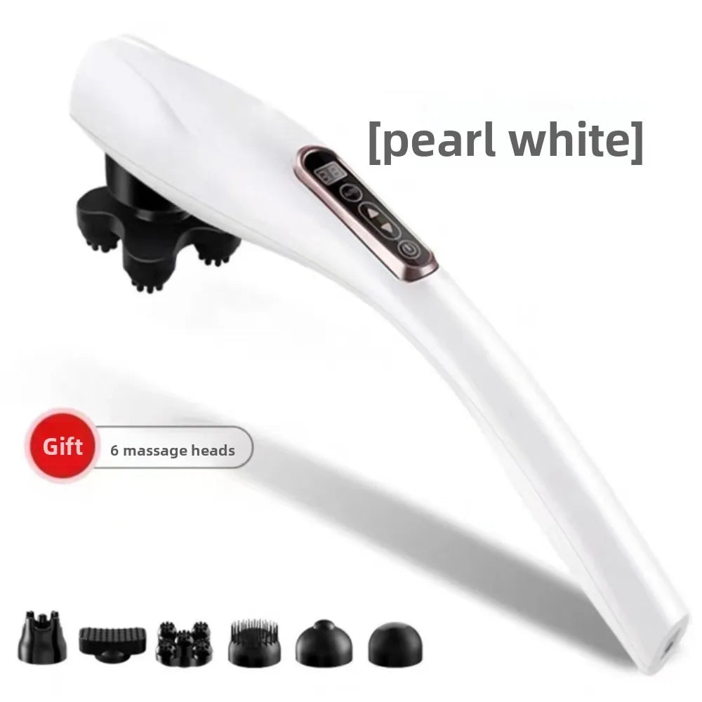 Wireless Dolphin Massager – Multi-Head Rechargeable Massager