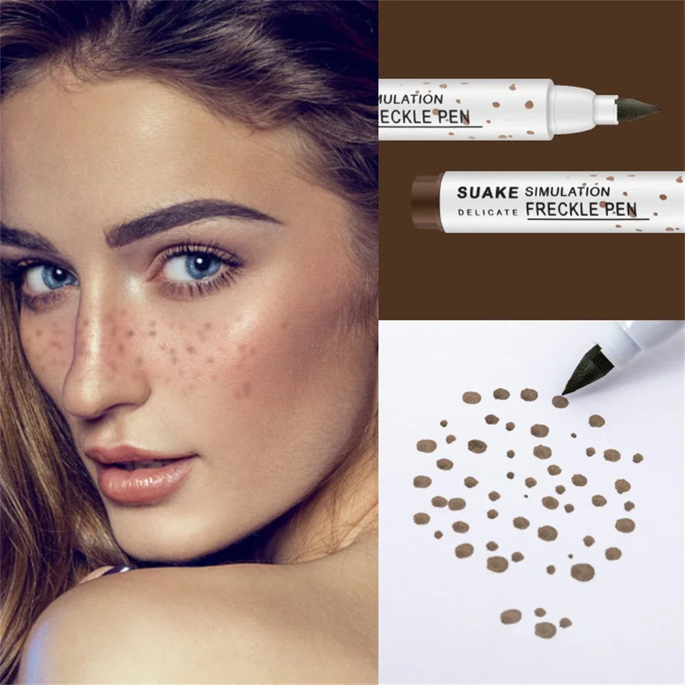 Waterproof Faux Freckle Pen – Natural Brown Temporary Freckles