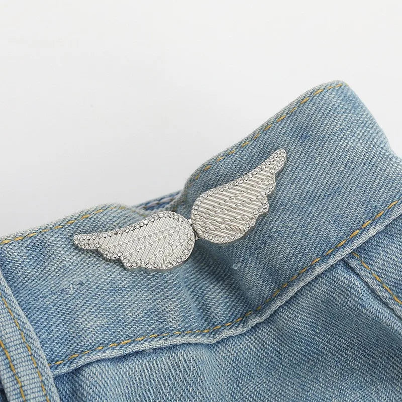 Butterfly Waist Adjuster Clips – Jeans Button Tightener 2-Pack