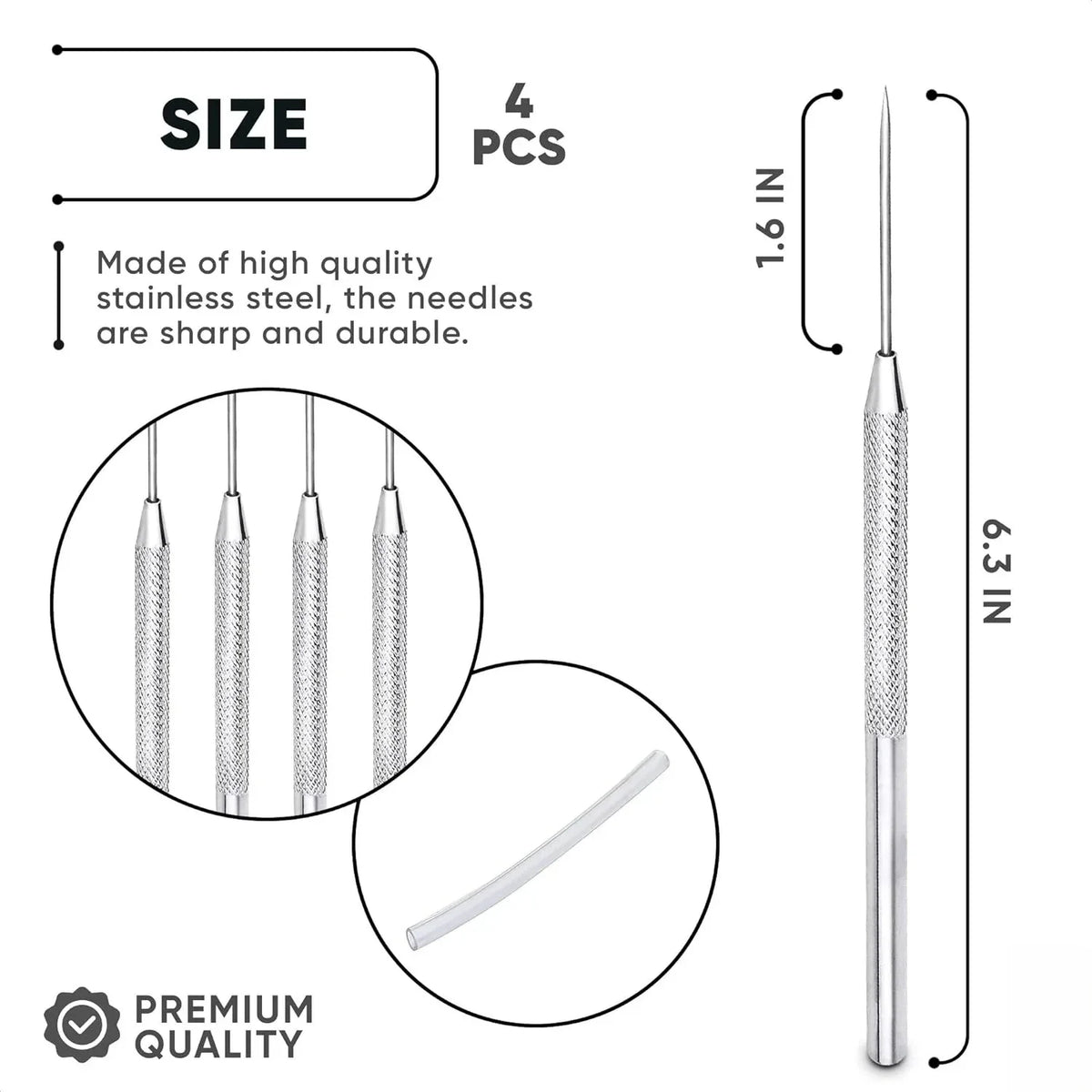 Clay Sculpting Tools Set – Stainless Steel Pottery Needles