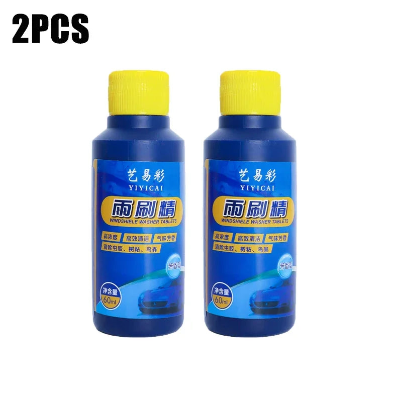 Ultra Concentrated Windshield Washer Fluid – 60ml Car Cleaner
