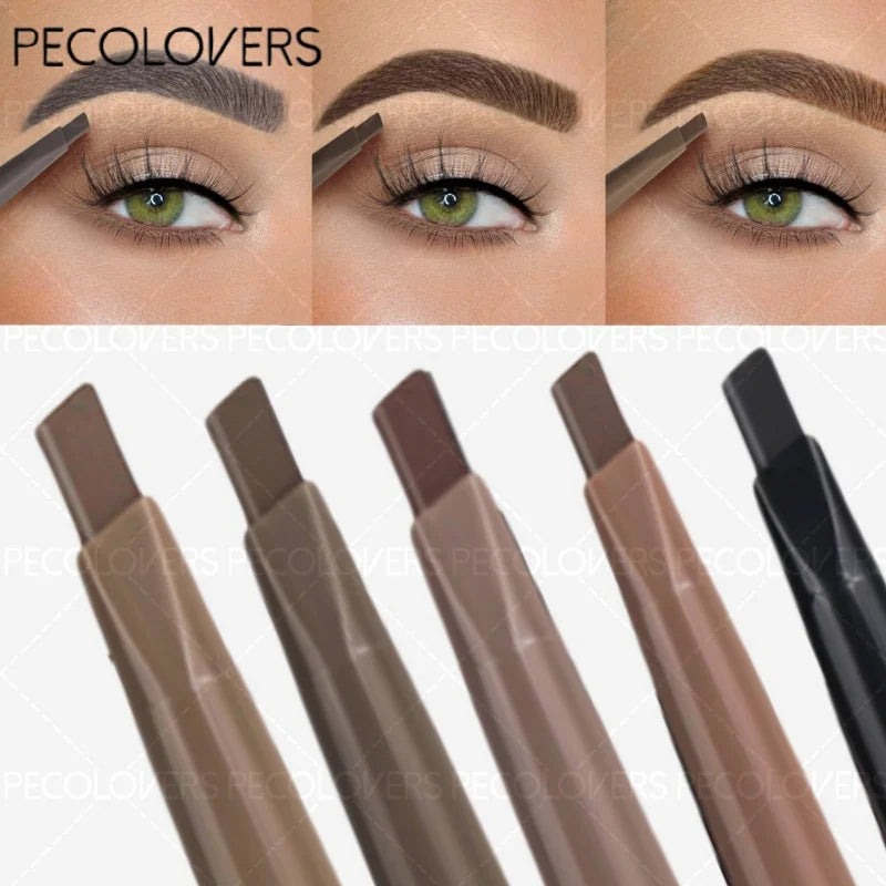 SAMMY Double-Headed Triangle Eyebrow Pencil | Long-Lasting Brown