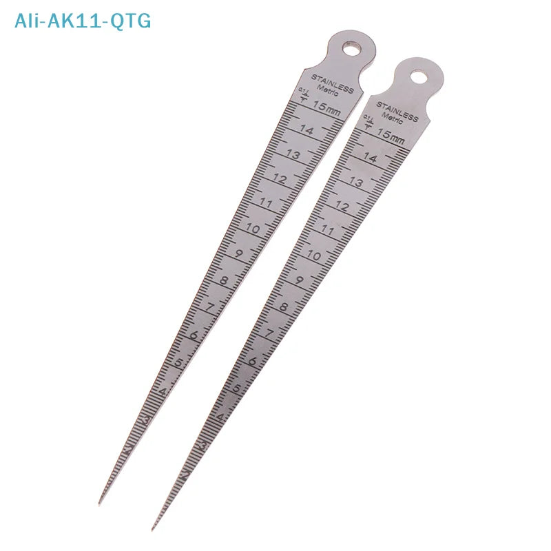 Stainless Steel Taper Feeler Gauge 1–15mm Hole Measuring Tool