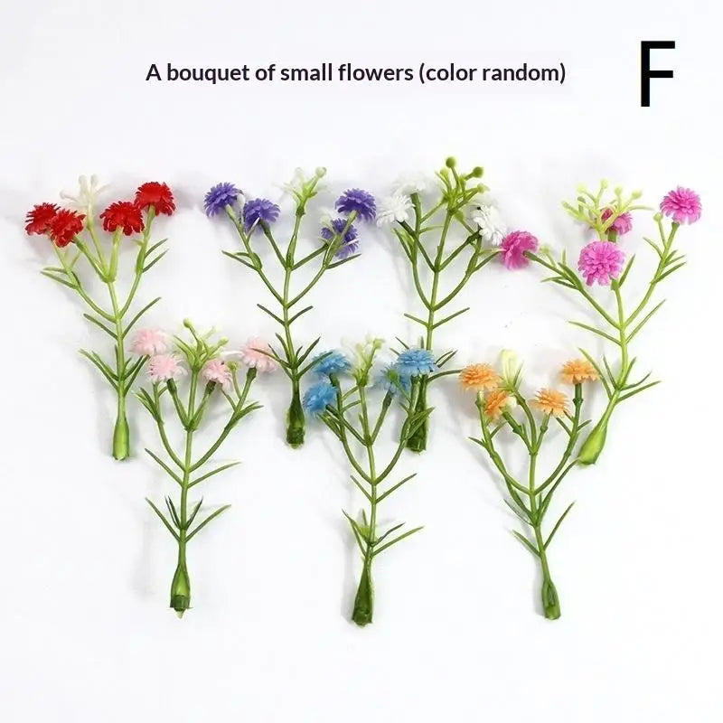 Mini Glass Flower Vases – 1 or 5 Pack, Lead-Free Clear Glass