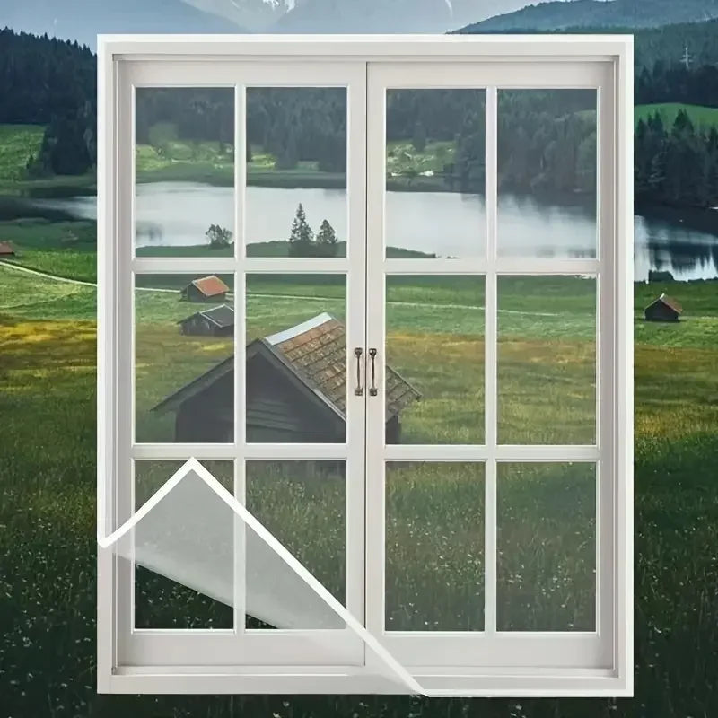 Self-Adhesive Mosquito Window & Door Screen – DIY Mesh