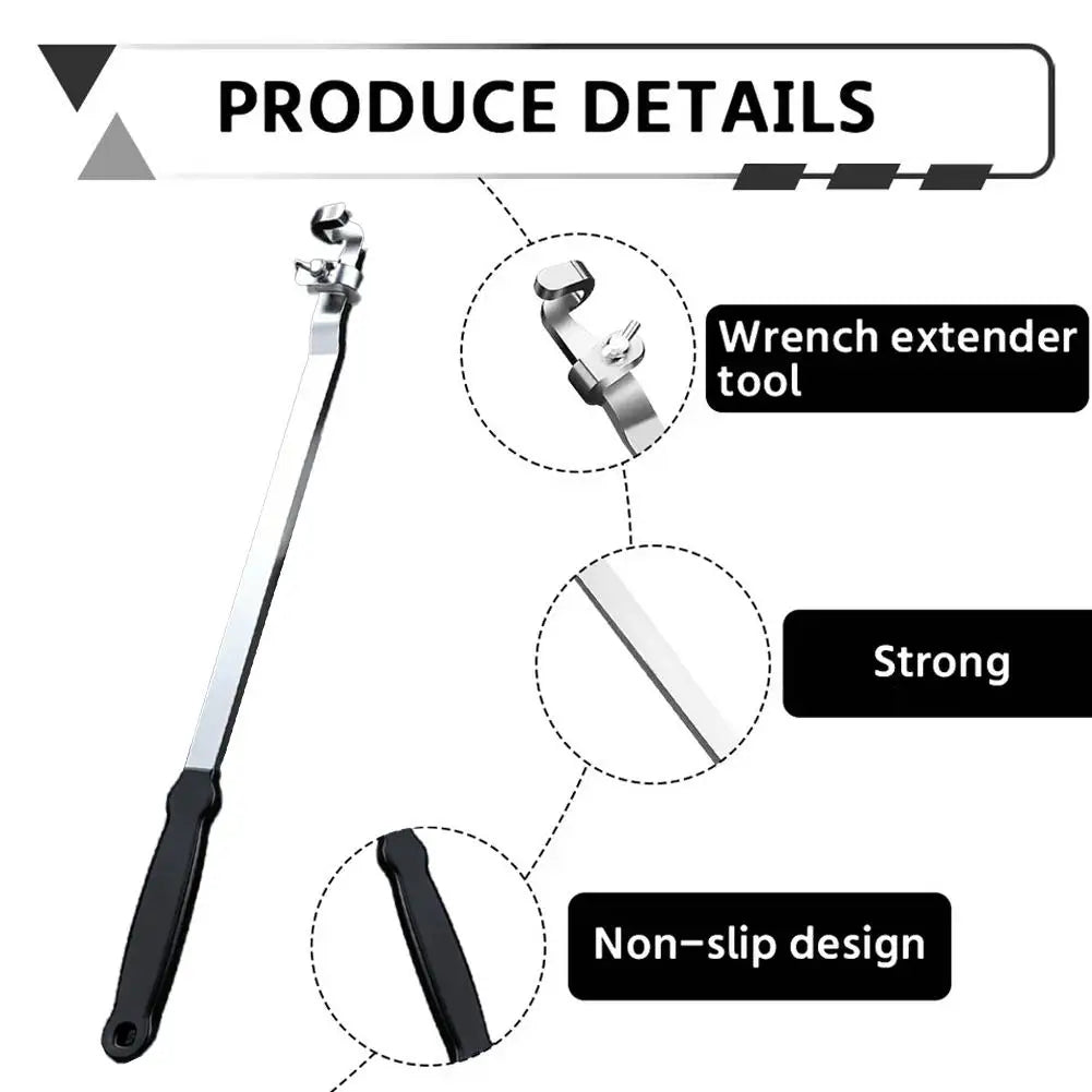 Universal Wrench Extension Bar – Torque Leverage Tool 19.8"