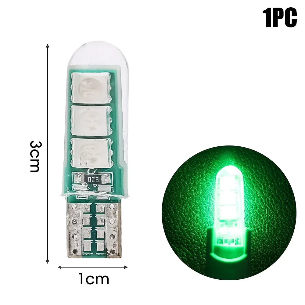 W5W T10 5050 SMD LED Bulbs – License Plate & Marker Lights