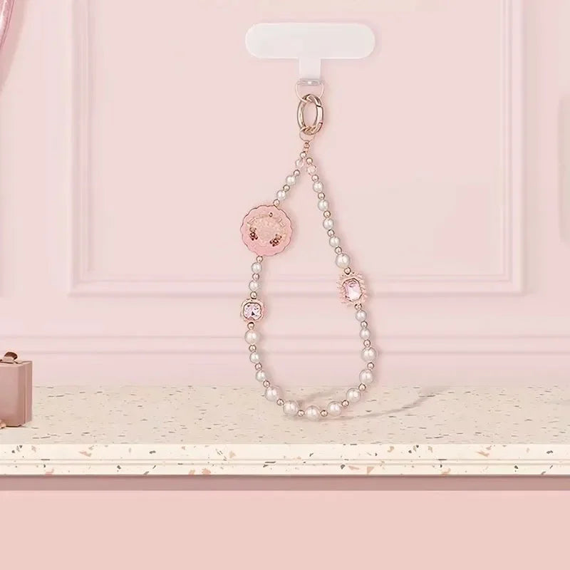 Flower Knows 10th Anniversary Phone Charm Keychain Bracelet