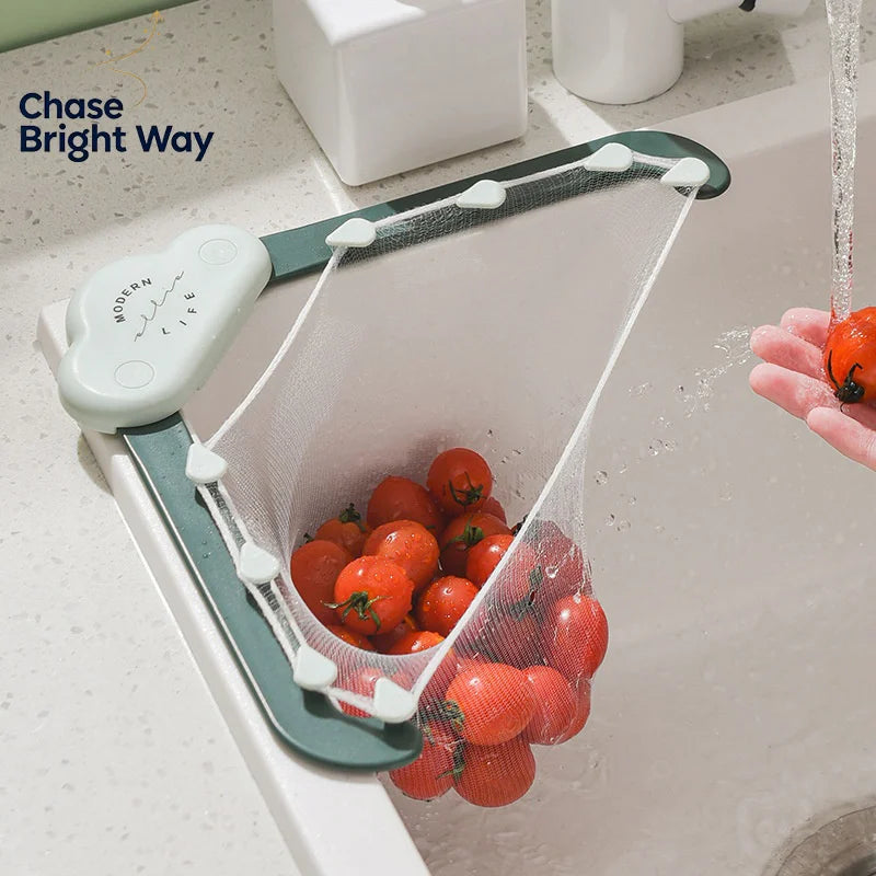 Triangular Kitchen Sink Strainer & Disposable Filter Nets
