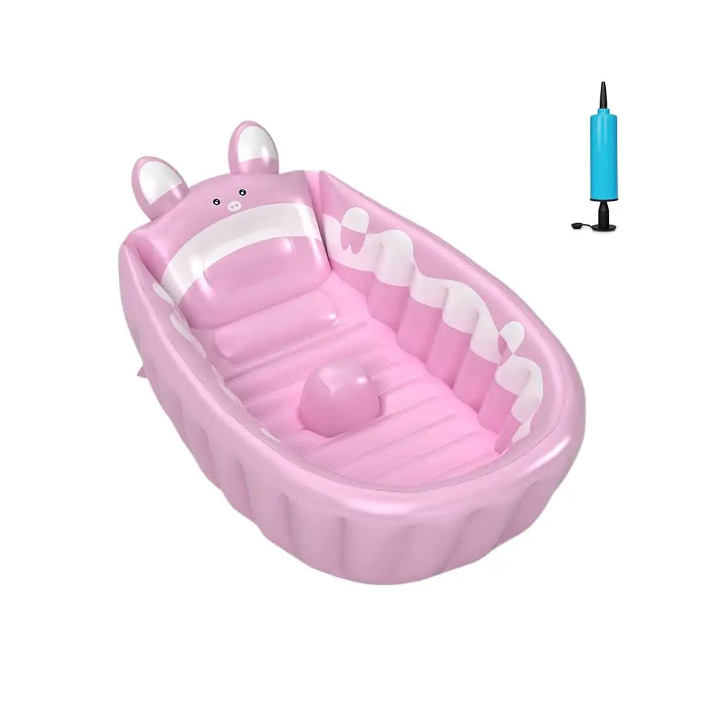 Inflatable Baby Bathtub – Portable Toddler Bath Tub Ages 0–5