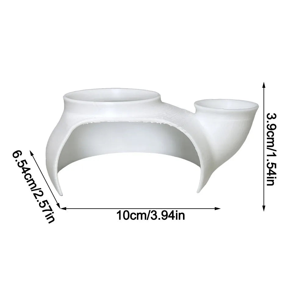 Pot-Shaped Aquarium Tunnel Cave – Fish Tank Hideout Decor