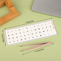 Russian Keyboard Stickers – Clear Cyrillic Letter Sheet