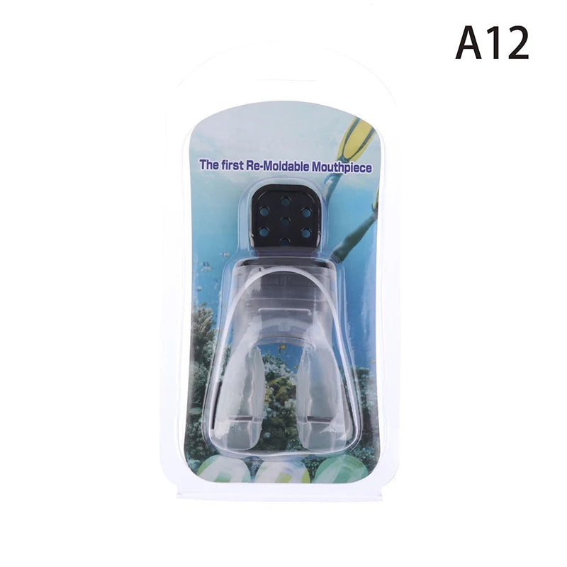Silicone Scuba Snorkel Mouthpiece – Moldable Bite Regulator