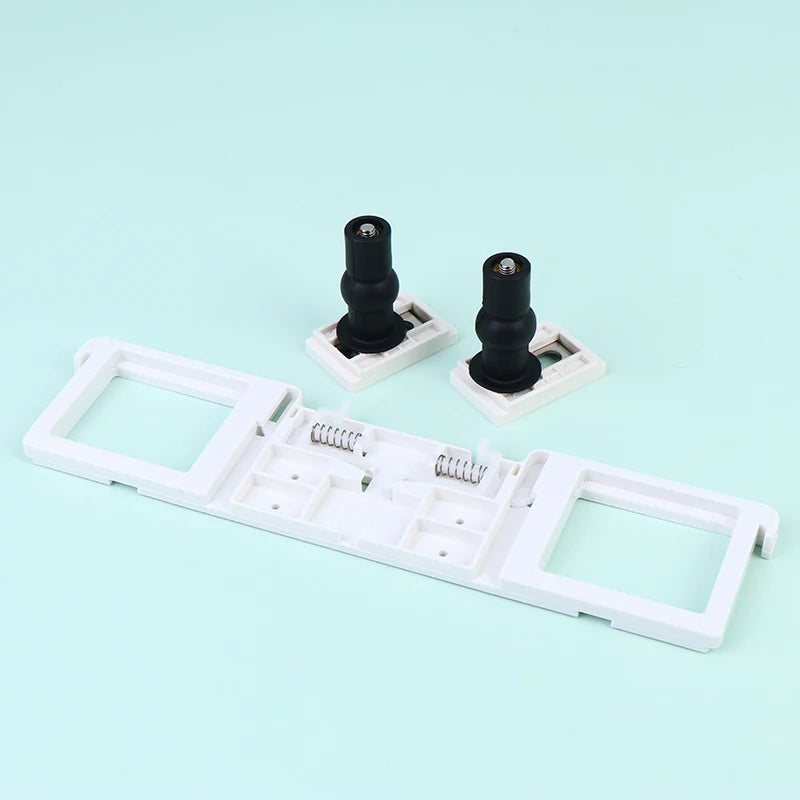 Toilet Seat Fixing Plate Buckle & Expansion Screws Kit