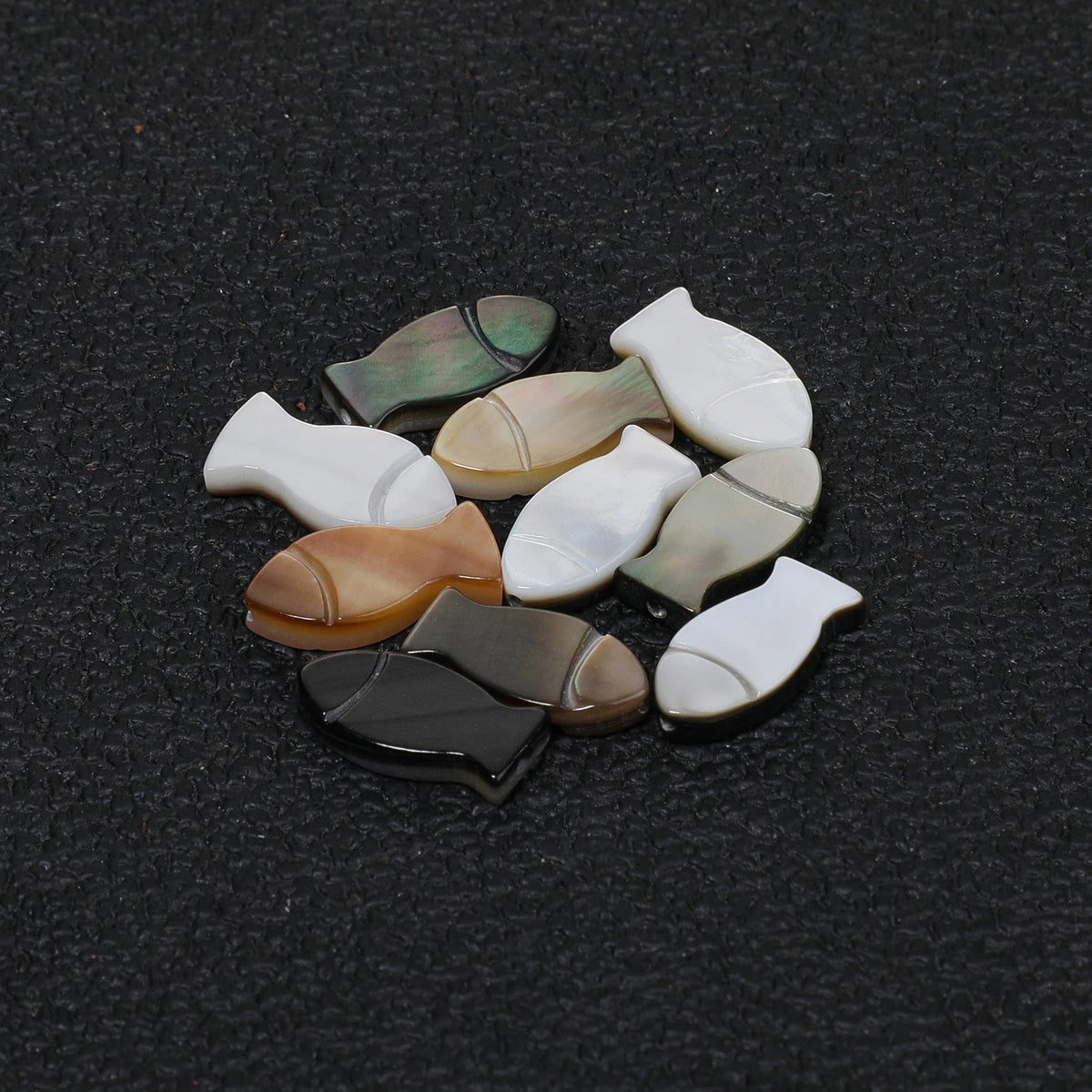 Natural Shell Beads – Fish Daisy Bird Loose Spacer Beads for DIY