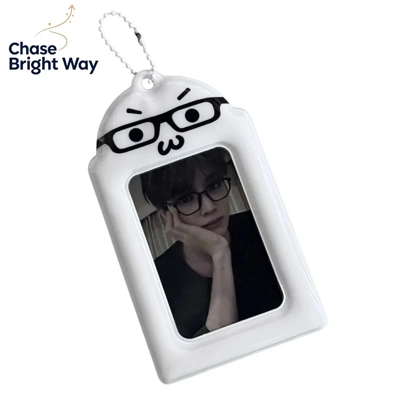 Kpop Photocard Holder with Lanyard – Anti-Scratch PVC Sleeve