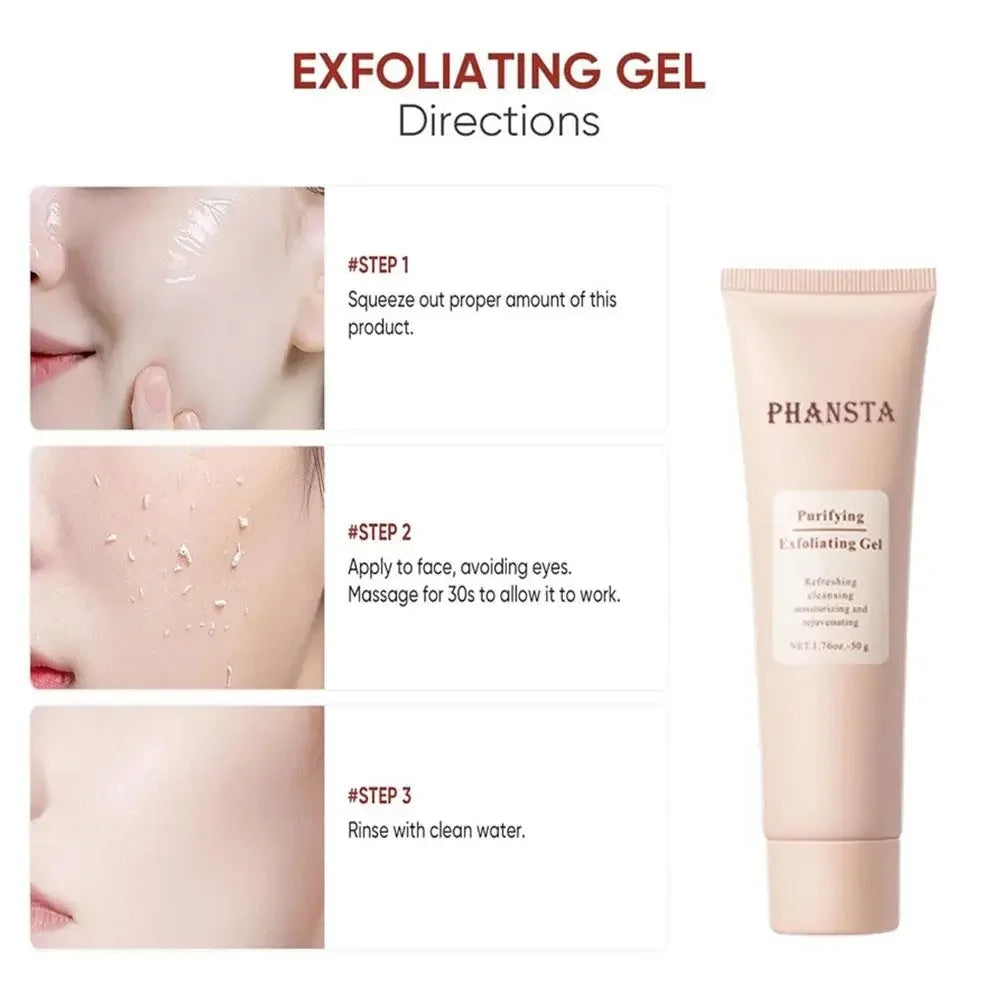 SAKSRAAR Face Exfoliating Gel – Pore Cleanse & Moisturize