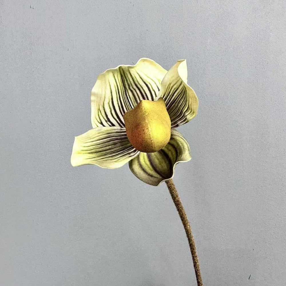 EVA Artificial Orchid Branch – Real Touch Flocked Fake Flower